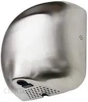 Сушарка для рук Manutan Elektryczne suszarki Elektryczna do rąk Jet Dryer Simple srebrna (118103)