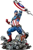 Pcs Premium Collectibles Studio Marvel Future Revolution Statue 1/6 Captain America 38 cm