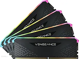 Пам'ять Corsair Vengeance RGB RT, DDR4, 32 GB, 3200MHz, CL16 (CMN32GX4M4Z3200C16)