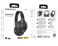 Навушники бездротові BOROFONE BO23 Glamour BT headset with mic чорні