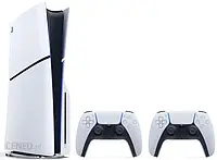 Sony PlayStation 5 D Chassis (Slim) + dodatkowy pad DualSense Biały