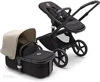 Дитяча коляска Bugaboo Fox 5 - wózek głęboko-spacerowy-Black-Desert Taupe-Midnight Black