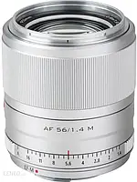 Об'єктив Viltrox AF 56 mm f/1.4 STM IF ED / Canon EF-M Srebrny (VILTAF5614M)