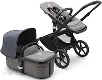 Дитяча коляска Bugaboo Fox 5 Black Stormy Blue Grey Melange Głęboko Spacerowy