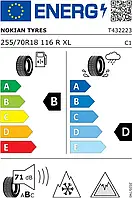 Шина Nokian Hakkapeliitta R5 Suv 255/60R18 112R Xl