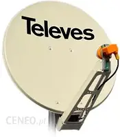 Televes HQ QSD 85 Aluminium Z.38,5dB (850X950mm)Biała (790304)