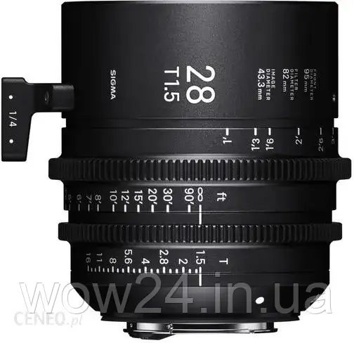 Sigma High Speed Prime Line 28Mm T1.5 Ef-Mount