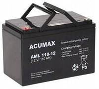 Джерело безперебійного живлення (ДБЖ)Acumax Agm Vrla Bezobsługowy Aml 12V 110Ah AML110 Ups