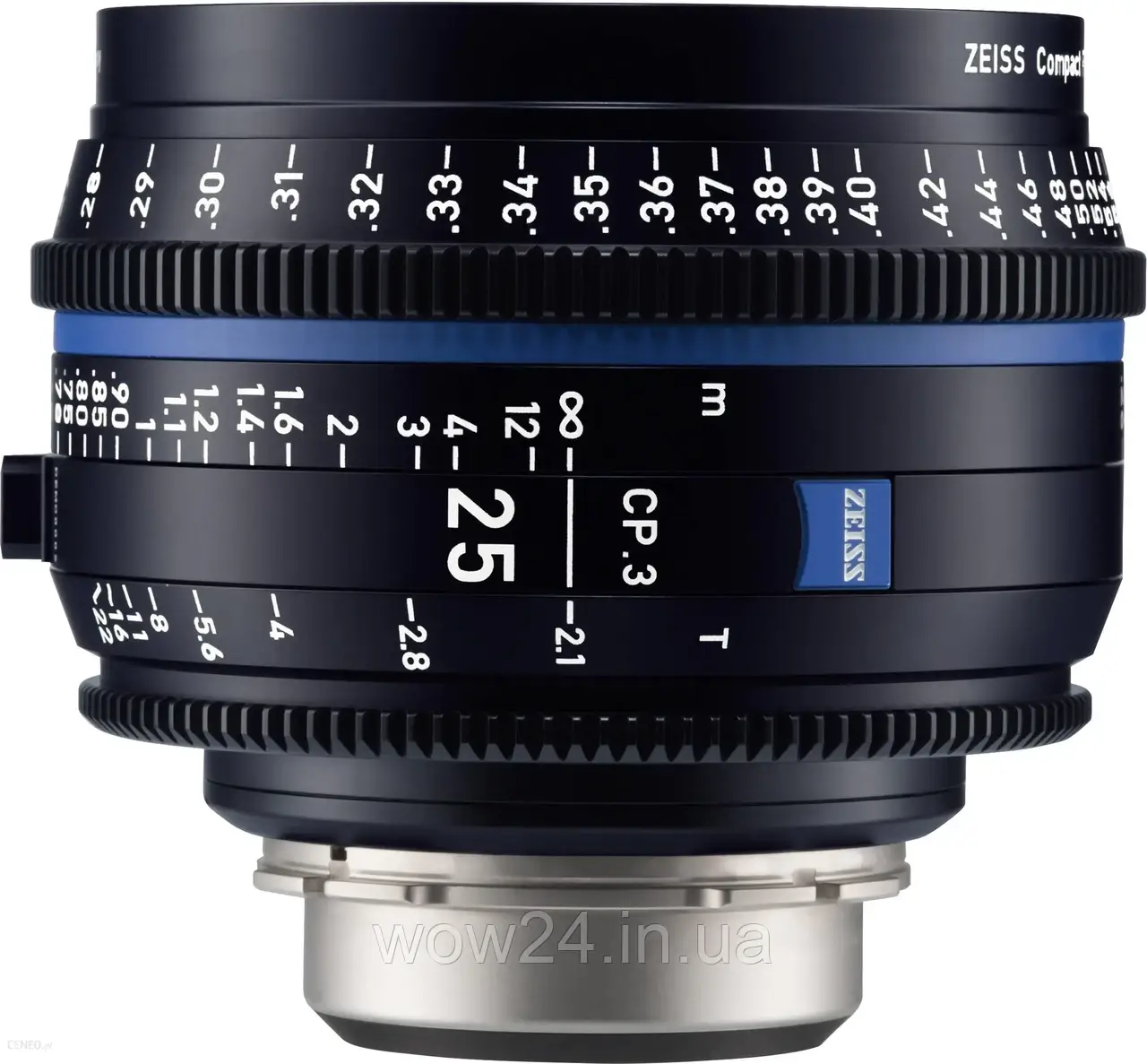 Zeiss CP.3 25mm T2.1 Cine Compact Prime (Nikon F)