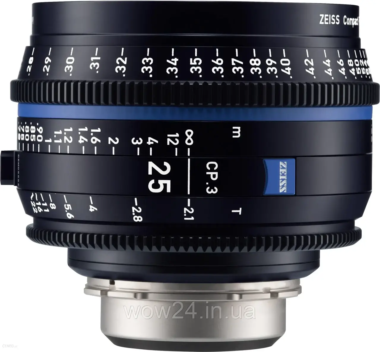Zeiss CP.3 25mm T2.1 Cine Compact Prime (Canon EF)