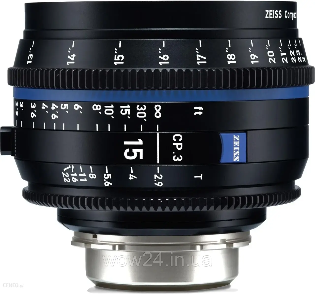 Zeiss CP.3 15mm T2.9 Cine Compact Prime (Nikon F)