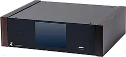 Pro-Ject Stream Box DS2 T - Transport / odtwarzacz sieciowy streamer Hi-Res + Drewniane panele boczne Black / Eucalyptus