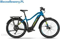 Велосипед Haibike Sduro Trekking 9.0 Low-Step Black Blue Yellow Matt 27.5" 2019