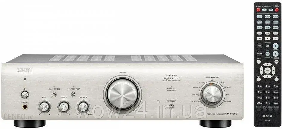 Підсилювач звуку Denon PMA-600NE srebrny