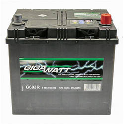 Акумулятор автомобільний GigaWatt 60А (0185756012) e