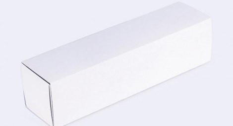 Коробка "Macaron" М0052-о1 біла, розмір: 200*50*50 мм