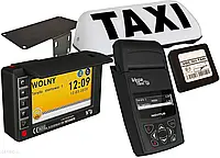 Касовий апарат Novitus Taksometr Fiskalny Tx E + Kasa Vega Taxi Uchwyt Samochodowy Przetwornik Udc Lampa