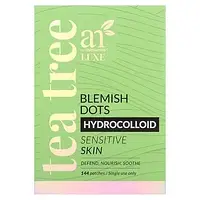 Artnaturals, Luxe, Hydrocolloid Blemish Dots, чайное дерево, для чувствительной кожи, 144 патча в Украине