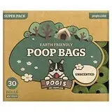 Pogi's Pet Supplies, Earth Friendly какашки, без запаха, 30 рулонов, 450 пакетиков в Украине