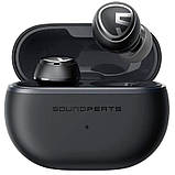 Сенсорні бездротові навушники Soundpeats Mini Pro Bluetooth 5.2 + гібридне шумозаглушення та захист IPX5, фото 5