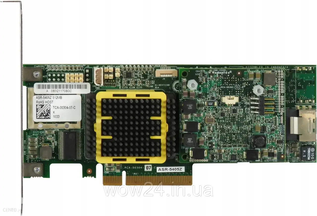 Контролер Adaptec RAID 5405Z (ASR5405Z-SGL)Adaptec RAID 5405Z (ASR5405Z-SGL)