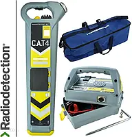 Wykrywacz instalacji podziemnych Radiodetection Cat4 & Genny & Torba transportowa