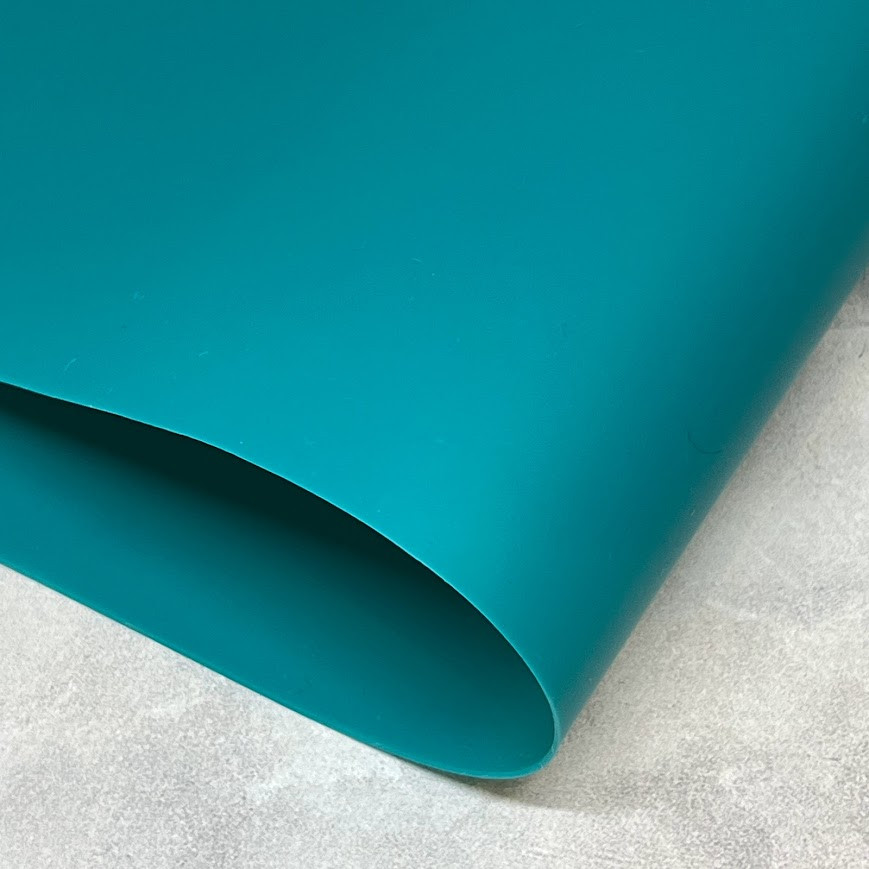 Плівка "Вініл", матова, розмір 19,5*30 см, колір-бірюза, Бірюзовий, фото 1