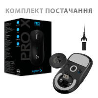 Мышка Logitech G Pro X Superlight Wireless Black (910-005880) e