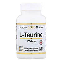 California Gold Nutrition L-Taurine 1000 mg 60 капс CGN-01133 SP