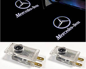 Штатна підсвітка дверей із логотипом Mercedes W210 Sprinter Vito Viano W639