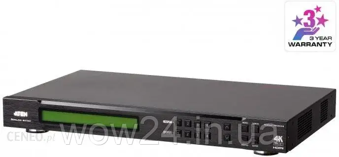 Контролер ATEN 4 x 4 True 4K HDMI Matrix Switch with Scaler VM6404HB-AT-GATEN 4 x 4 True 4K HDMI Matrix Switch with Scaler