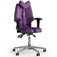 Кресло KULIK SYSTEM FLY Антара с подголовником без строчки Фиолетовый (13-901-BS-MC-0306) ON, код: 1689601