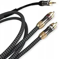 Przewód analogowy Jack 3.5mm na 2RCA - Ricable Magnus Jack 3.5-RCA 3.0m