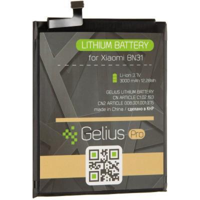 Аккумуляторная батарея Gelius Pro Xiaomi BN31 (Mi5x/A1) (73700) e - фото 3 - id-p2138530525