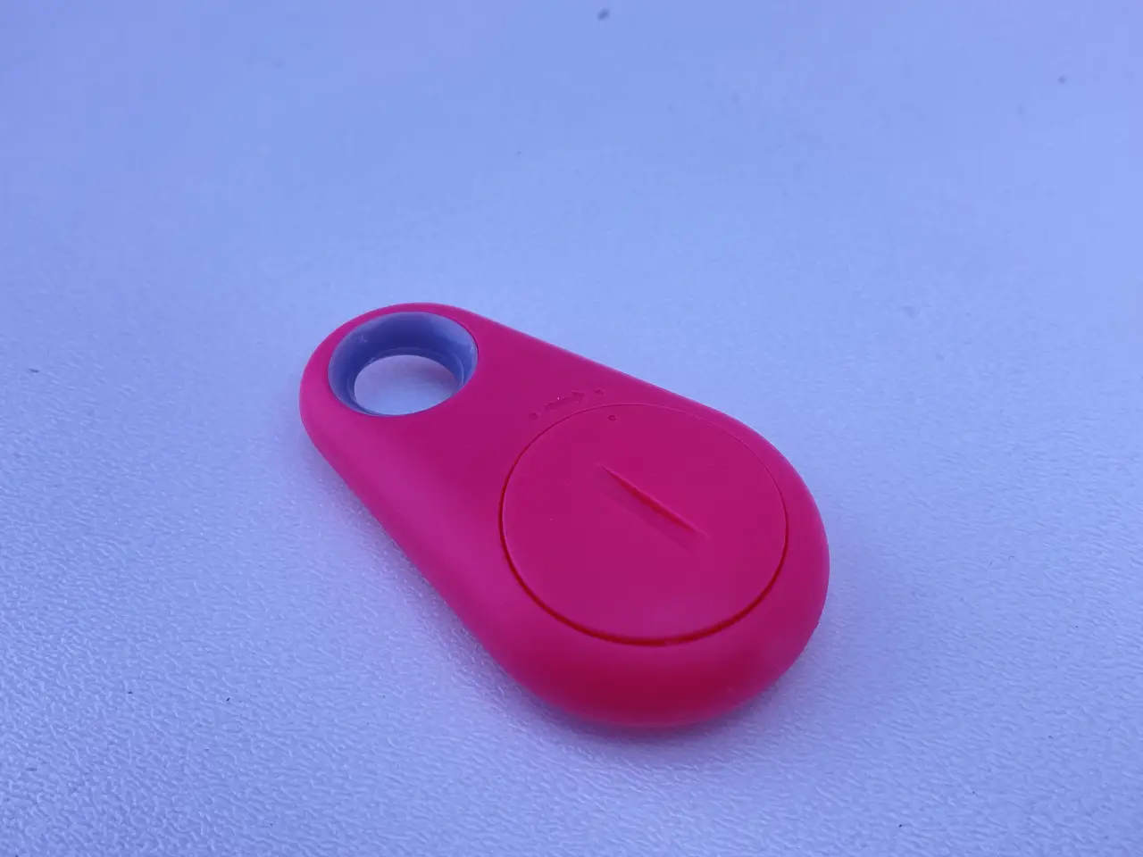 Брелок трекер із маячком iTag anti lost loos Bluetooth 4.0 червоний