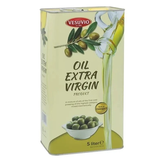 Оливковое масло в жестяной канистре Vesuvio G.I.R. Olio Vergine di ...