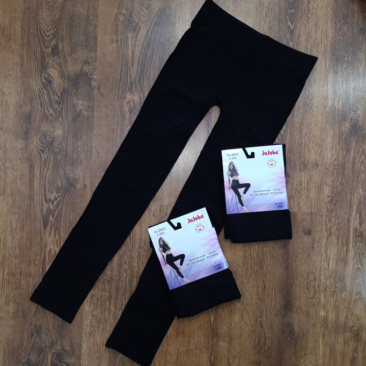 Жіночі стрейчеві лосини "JuJube" Art: 883 Розмір 44-48 Опт(упаковками по 12 шт.), фото 1