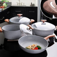 Набор посуды OMS 3105-Grey 7 предметов серый b