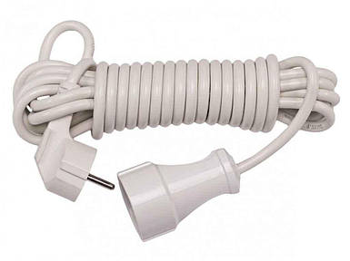 Подовжувач електричний 3м 1 гніздо земля 7003 ТМ LUXEL FG