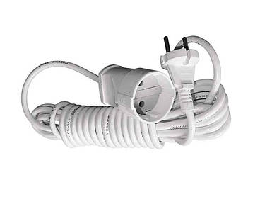 Подовжувач електричний 5м 1 гніздо 7015 ТМ LUXEL FG