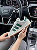 Жіночі кросівки Adidas Campus PRM Gray Green (Сірі) Взуття кеди Адідас Кампус ПРМ натуральна замша демісезон, фото 6
