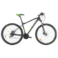 Велосипед 29" Avanti Canyon 29ER 2023 19" черный-зеленый