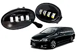 Протитуманні фари LED Honda Accord 7, Civic 4D, CR-V, Fit/Jazz, Jade, Vezel 3000/5000k 5500 Lm 80w, фото 3