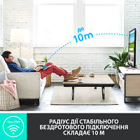 Клавиатура Logitech K400 Plus Touch Wireless UA Black (920-007145) e