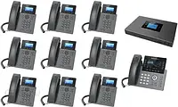 Телефон Grandstream Zestaw Telefonii Voip Dla 200 Osób Z Konfiguracją