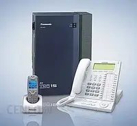 Телефон PANASONIC KX TDA15 CE cyfrowa centrala telefoniczna ISDN PBX IP SIP VoIP do 20 portów wewnętrznych