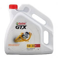 Моторное масло Castrol GTX 5W-30 C4 4л (CS 5W30 GTX C4 4L) e