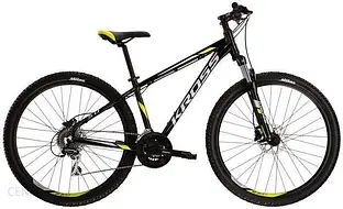 Велосипед Kross Hexagon 5.0 Czarny Biały Limonkowy 29 2022