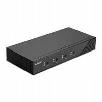 Комутатор консолей (KVM) Lindy Przełącznik Kvm 4-portowy Usb 2.0 Audio Km (32166)