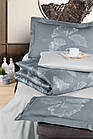 Постельное белье First Choice Cotton Satin сімейний 160 х 220 см Sofira Indigo, фото 3